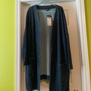 NWT Denim Jacket Size 6X